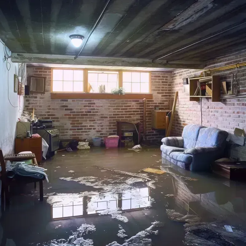 Flooded Basement Cleanup in Culebra barrio-pueblo, PR